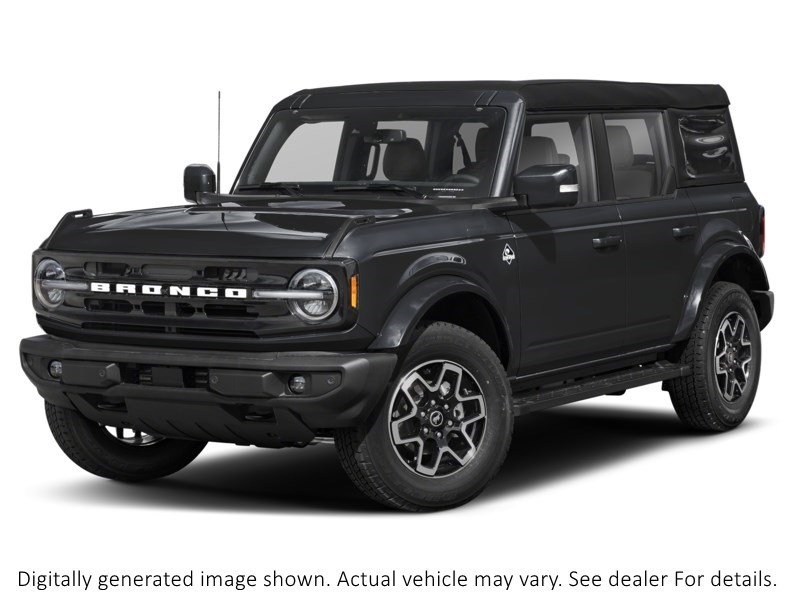 2026 Ford Bronco Outer Banks 4 Door 4X4 Shadow Black  Shot 4