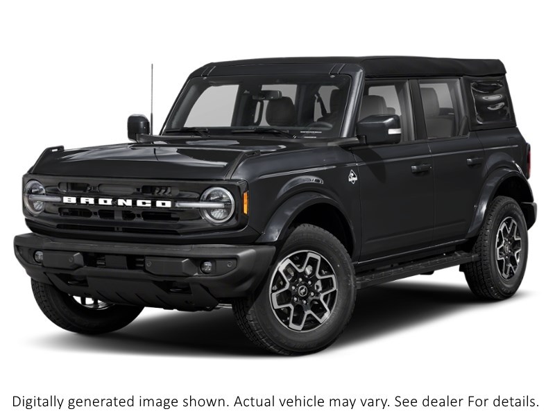 2026 Ford Bronco Outer Banks 4 Door 4X4 Shadow Black  Shot 1