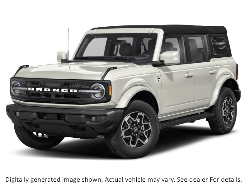 2026 Ford Bronco 60Th Anniversary | 4X4 | 2.7L | Sasquatch Wimbledon White  Shot 4