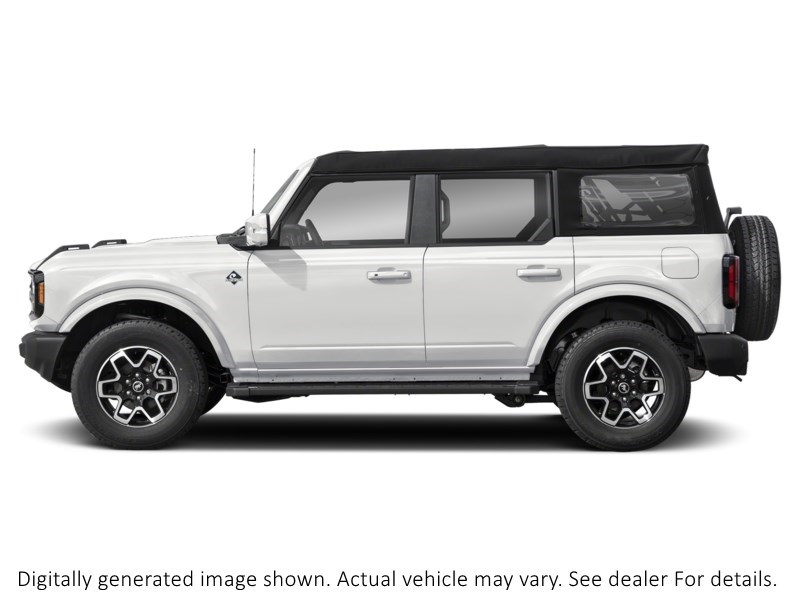 2026 Ford Bronco Outer Banks 4 Door 4X4 Oxford White  Shot 3