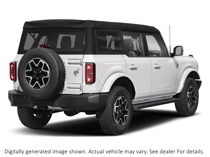 2026 Ford Bronco Outer Banks 4 Door 4X4 Oxford White  Shot 2