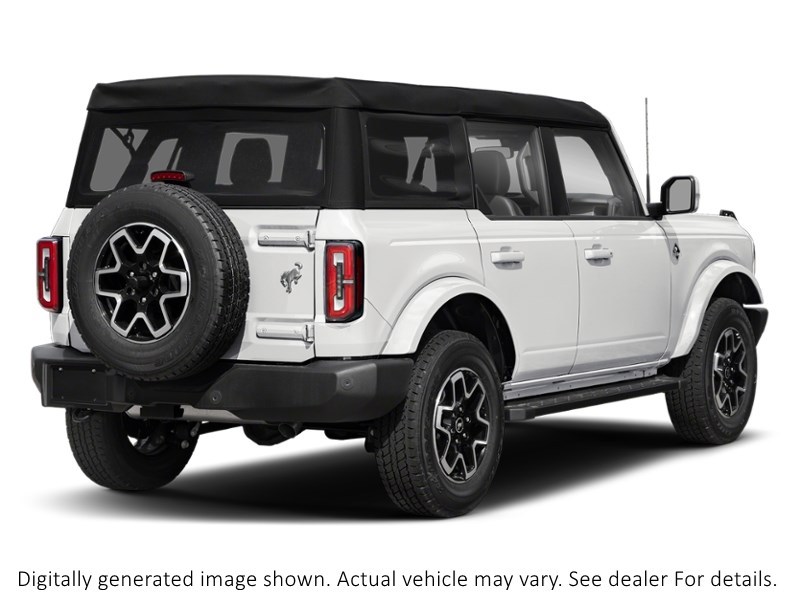 2026 Ford Bronco Outer Banks 4 Door 4X4 Oxford White  Shot 6