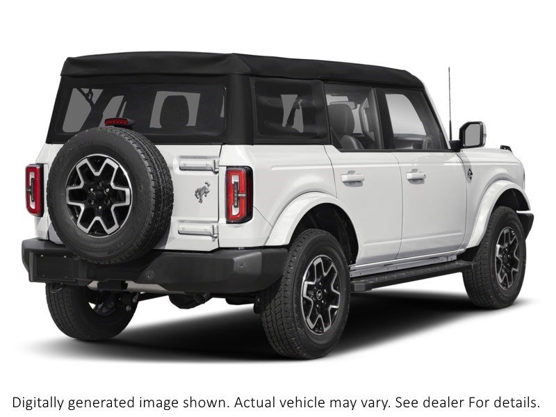 2026 Ford Bronco Outer Banks 4 Door 4X4 Oxford White  Shot 6
