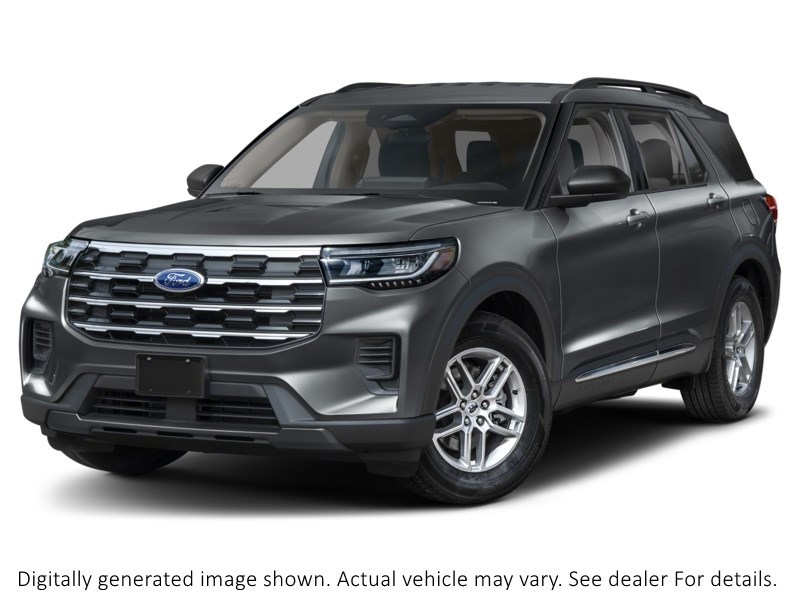 2026 Ford Explorer Active W/200A Pkg 4WD Carbonized Grey Metallic  Shot 1
