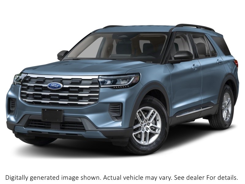 2026 Ford Explorer Active W/200A Pkg 4WD Vapour Blue Metallic  Shot 4