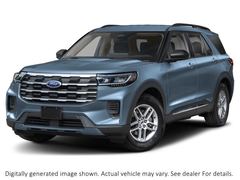2026 Ford Explorer Active W/200A Pkg 4WD Vapour Blue Metallic  Shot 4