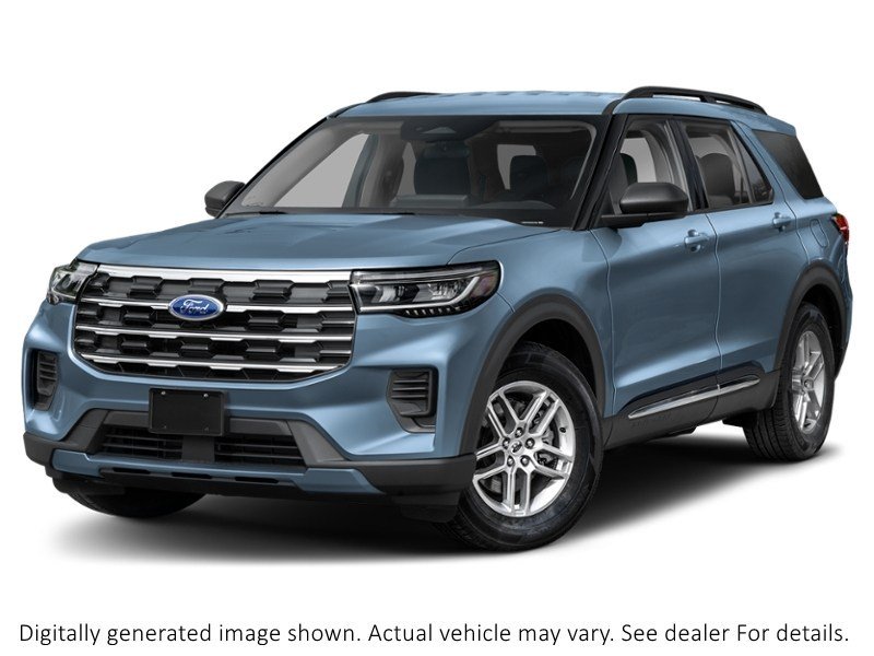 2026 Ford Explorer Active W/200A Pkg 4WD Vapour Blue Metallic  Shot 4