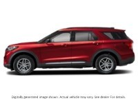 2027 Ford Explorer Active W/200A Pkg 4WD Ruby Red Metallic Tinted Clearcoat  Shot 3