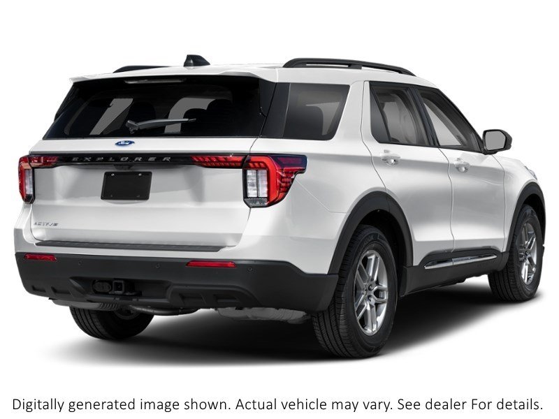 2026 Ford Explorer Active W/200A Pkg 4WD Space White Metallic  Shot 2