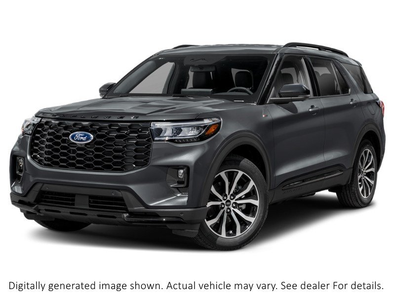 2027 Ford Explorer St-Line 4WD Carbonized Grey Metallic  Shot 1