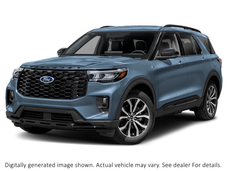 2026 Ford Explorer St-Line 4WD Vapour Blue Metallic  Shot 4