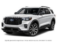 2026 Ford Explorer St-Line 4WD Space White Metallic  Shot 4