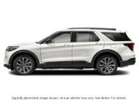 2026 Ford Explorer St-Line 4WD Star White Metallic Tri-Coat  Shot 3