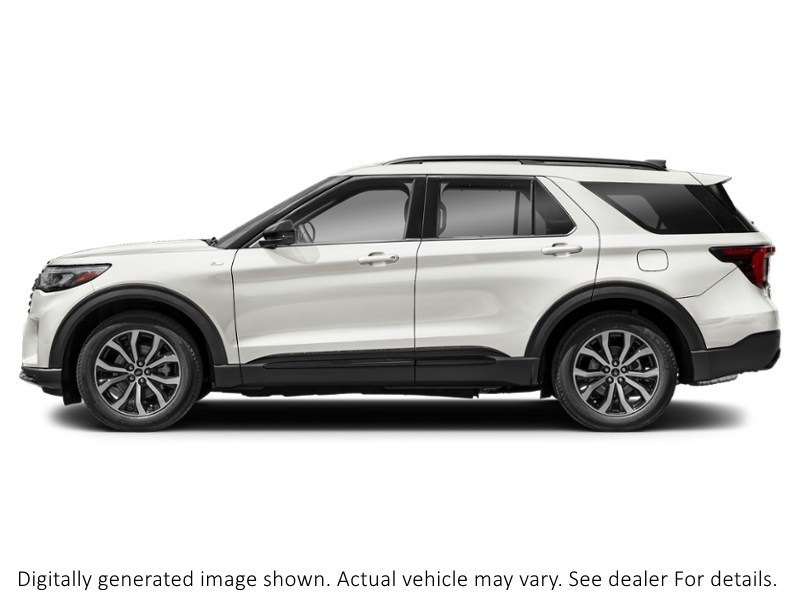 2026 Ford Explorer St-Line 4WD Star White Metallic Tri-Coat  Shot 5