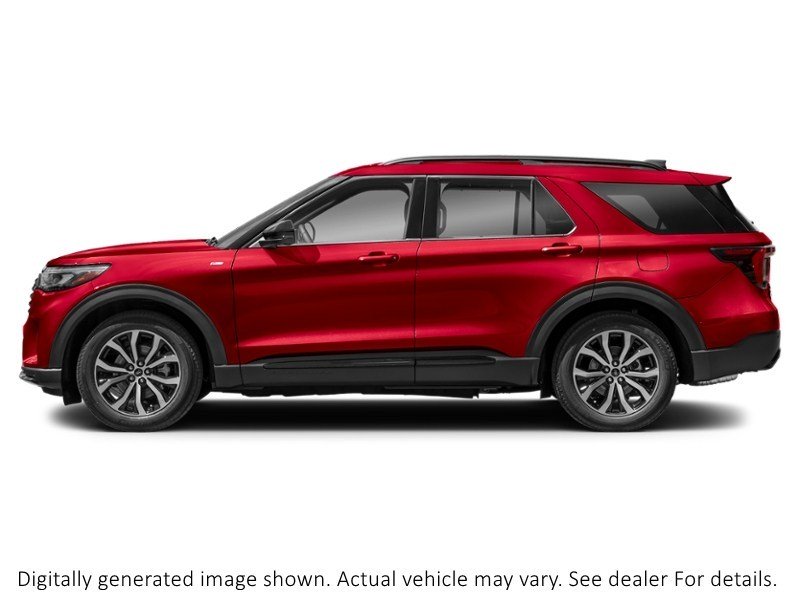 2026 Ford Explorer St-Line 4WD Rapid Red Metallic Tinted Clearcoat  Shot 5