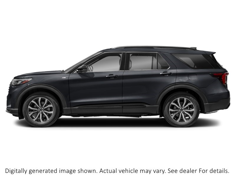 2026 Ford Explorer St-Line 4WD Agate Black Metallic  Shot 5