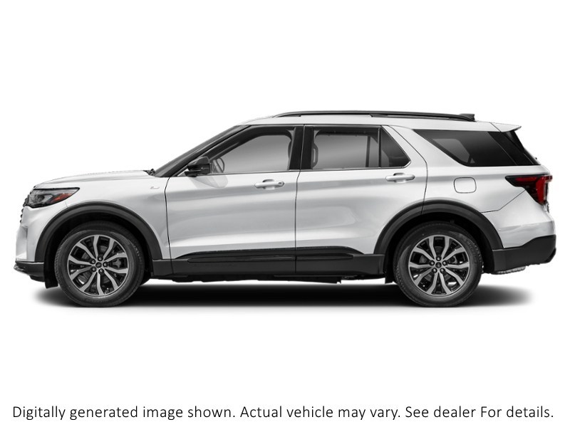 2026 Ford Explorer St-Line 4WD Space White Metallic  Shot 5