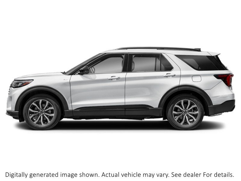 2026 Ford Explorer St-Line 4WD Space White Metallic  Shot 5