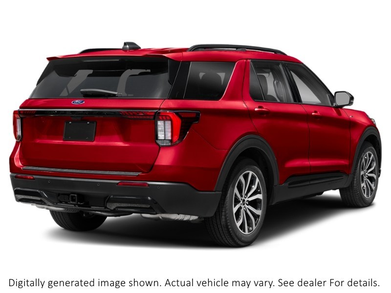2026 Ford Explorer St-Line 4WD Rapid Red Metallic Tinted Clearcoat  Shot 2