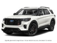 2026 Ford Explorer ST 4WD Star White Metallic Tri-Coat  Shot 4