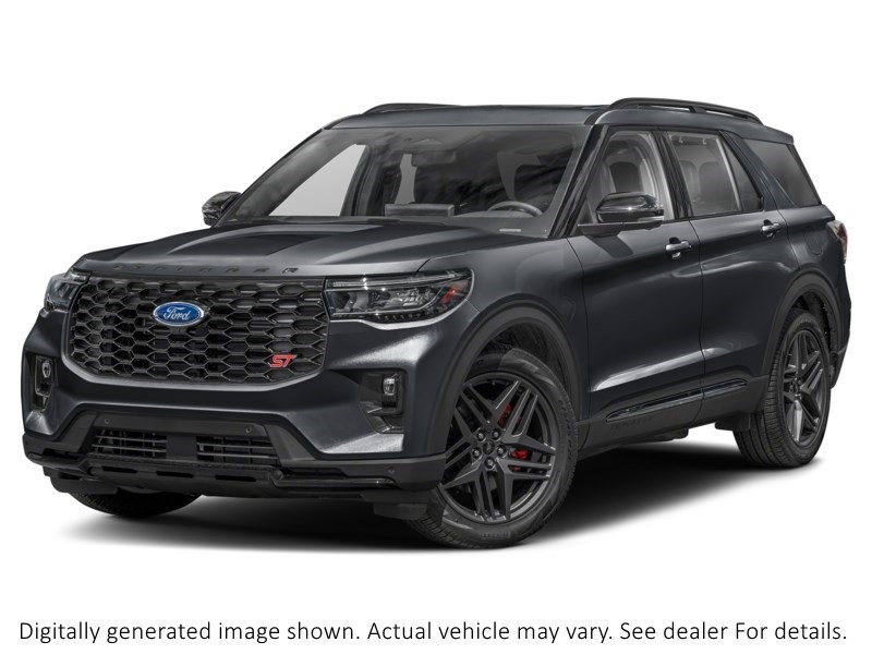 2026 Ford Explorer ST 4WD Agate Black Metallic  Shot 4