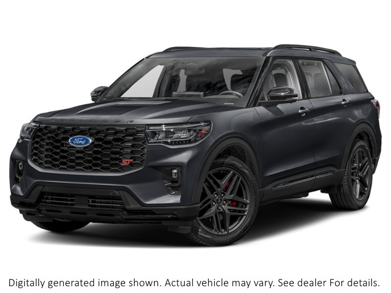 2026 Ford Explorer ST 4WD Agate Black Metallic  Shot 4