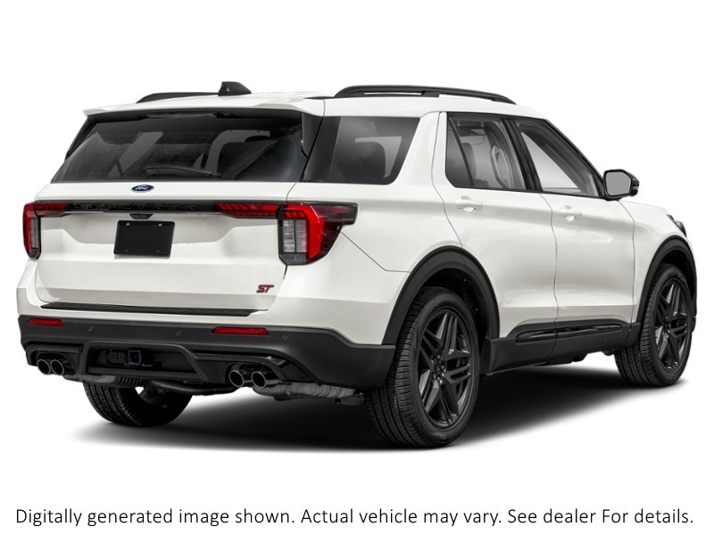 2026 Ford Explorer ST 4WD Star White Metallic Tri-Coat  Shot 6
