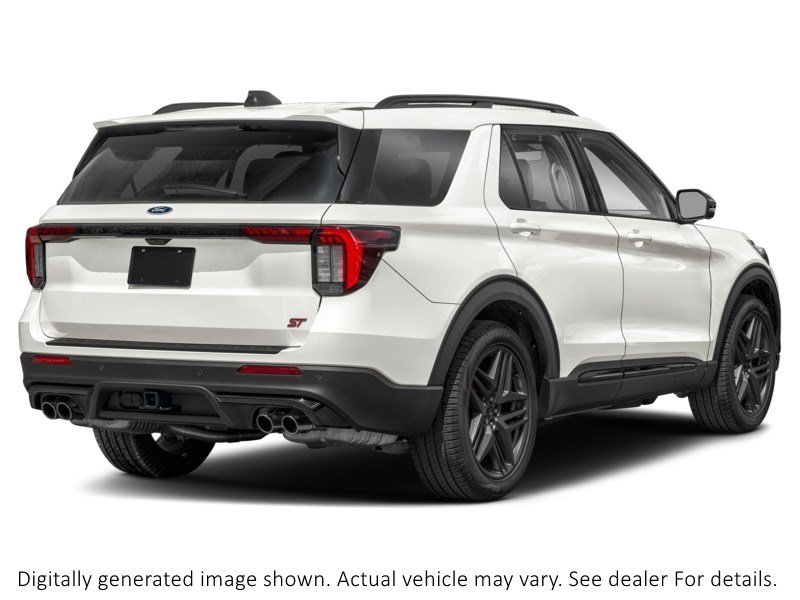2026 Ford Explorer ST 4WD Star White Metallic Tri-Coat  Shot 6