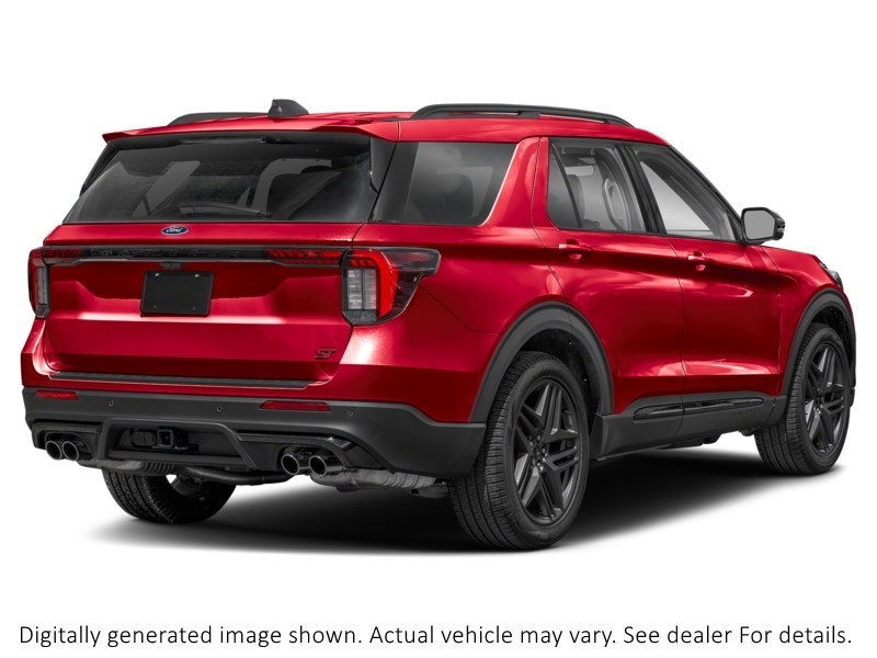 2025 FORD EXPLORER ST 4WD Rapid Red Metallic Tinted Clearcoat  Shot 6