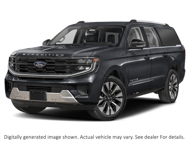 2026 Ford Expedition Max Platinum Max 4X4 Agate Black Metallic  Shot 1