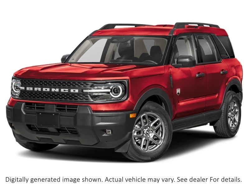2026 Ford Bronco Sport Big Bend 4X4 Ruby Red Metallic Tinted Clearcoat  Shot 4