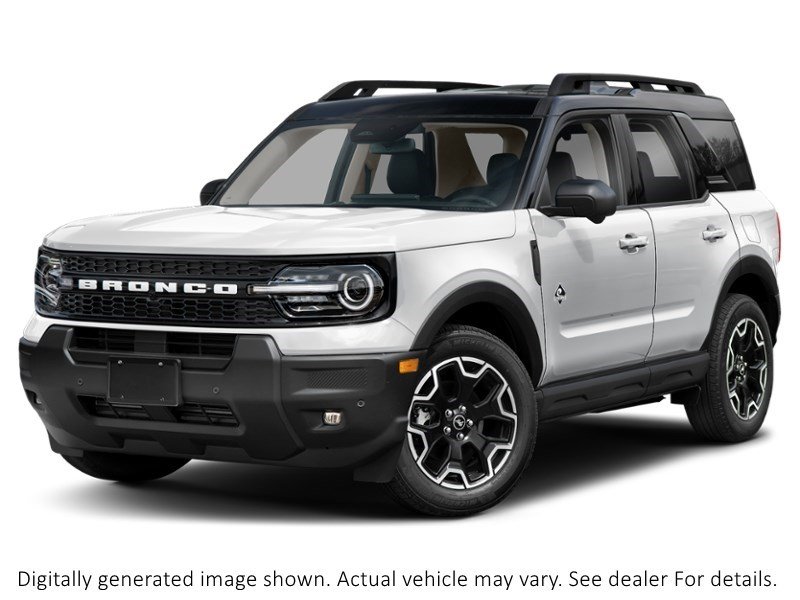 2026 Ford Bronco Sport Outer Banks 4X4 Space White Metallic  Shot 4