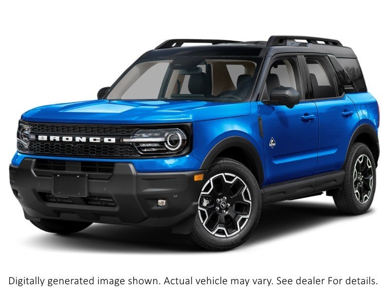 2026 Ford Bronco Sport Outer Banks 4X4 Velocity Blue Metallic  Shot 1