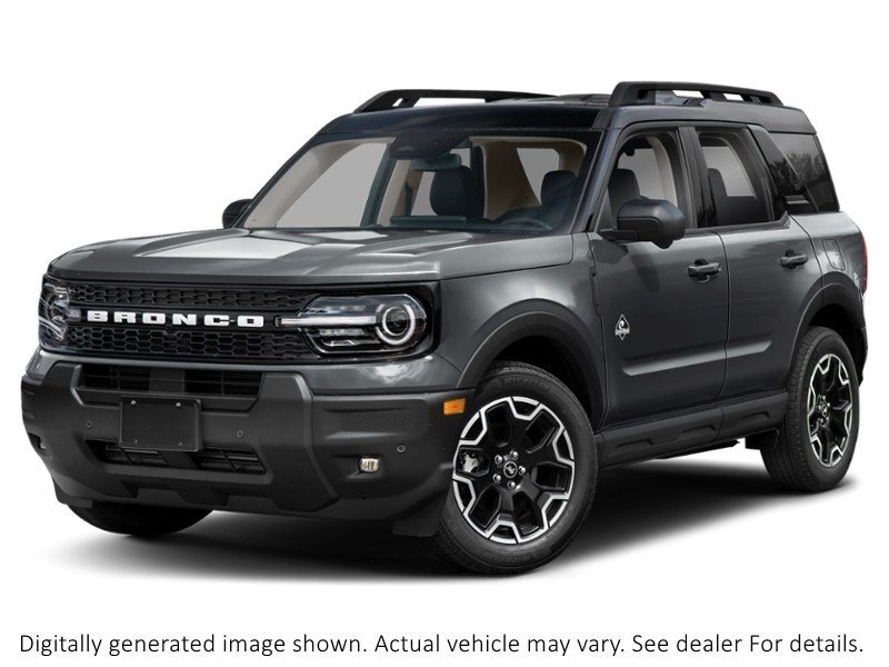 2026 Ford Bronco Sport Outer Banks 4X4 Carbonized Grey Metallic  Shot 1