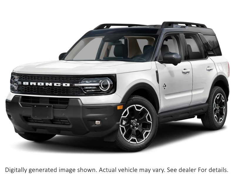 2026 Ford Bronco Sport Outer Banks 4X4 Oxford White  Shot 4