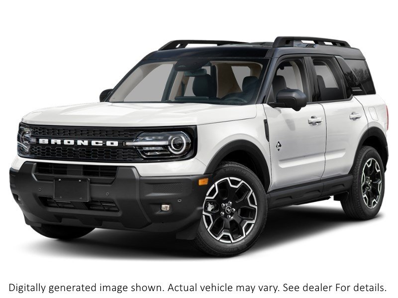 2026 Ford Bronco Sport Outer Banks 4X4 Oxford White  Shot 4