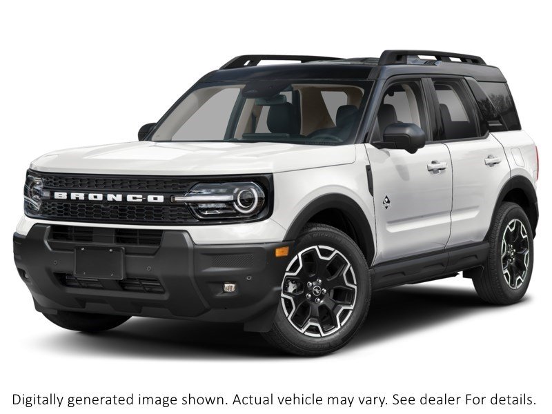 2026 Ford Bronco Sport Outer Banks | 4X4 | 1.5L | Roof | Tech Pkg Oxford White  Shot 1