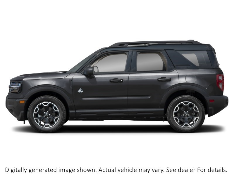2026 Ford Bronco Sport Outer Banks 4X4 Shadow Black  Shot 3