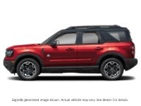 2026 Ford Bronco Sport Outer Banks 4X4 Ruby Red Metallic Tinted Clearcoat  Shot 3
