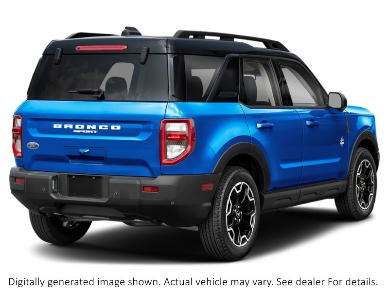 2026 Ford Bronco Sport Outer Banks 4X4 Velocity Blue Metallic  Shot 2