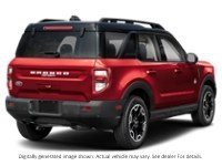 2026 Ford Bronco Sport Outer Banks 4X4 Ruby Red Metallic Tinted Clearcoat  Shot 6