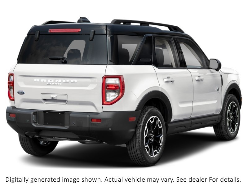 2026 Ford Bronco Sport Outer Banks 4X4 Oxford White  Shot 2