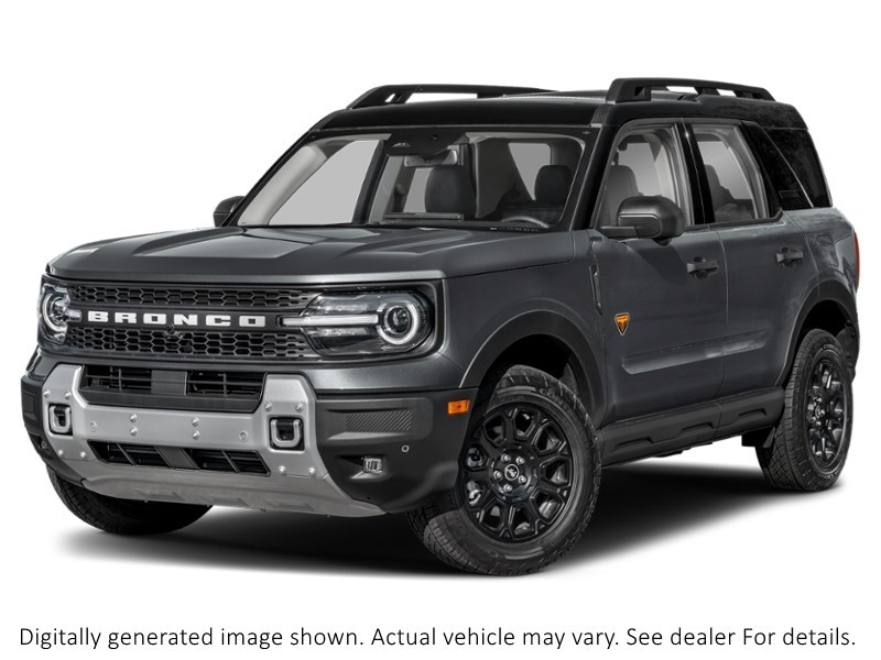 2026 Ford Bronco Sport Badlands 4X4 Carbonized Grey Metallic  Shot 1