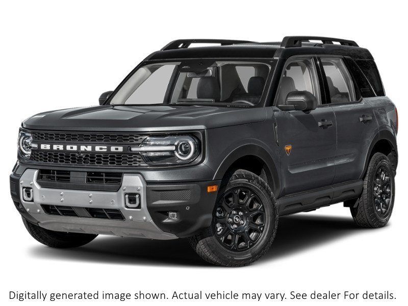 2026 Ford Bronco Sport Badlands 4X4 Carbonized Grey Metallic  Shot 1