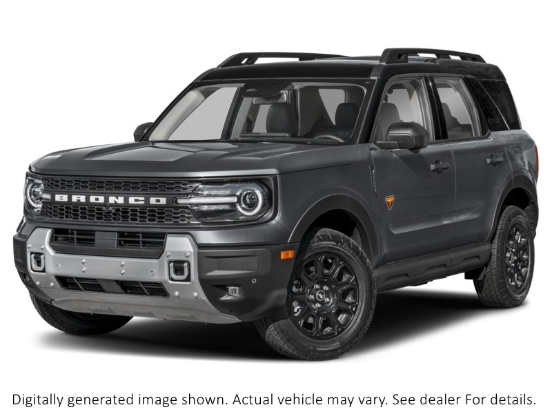 2026 Ford Bronco Sport Badlands 4X4 Carbonized Grey Metallic  Shot 1