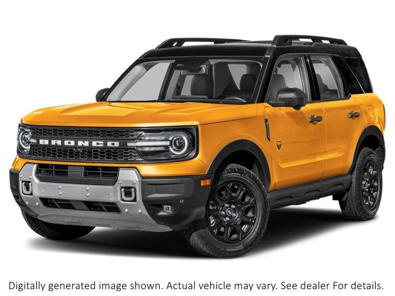 2026 Ford Bronco Sport Badlands 4X4 Orange Fury Metallic Tri-Coat  Shot 21