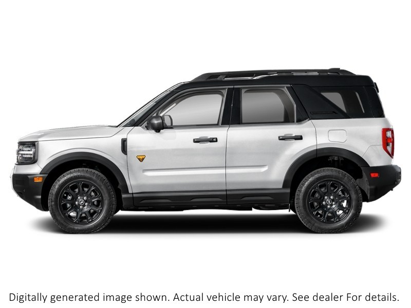 2026 Ford Bronco Sport Badlands 4X4 Space White Metallic  Shot 5