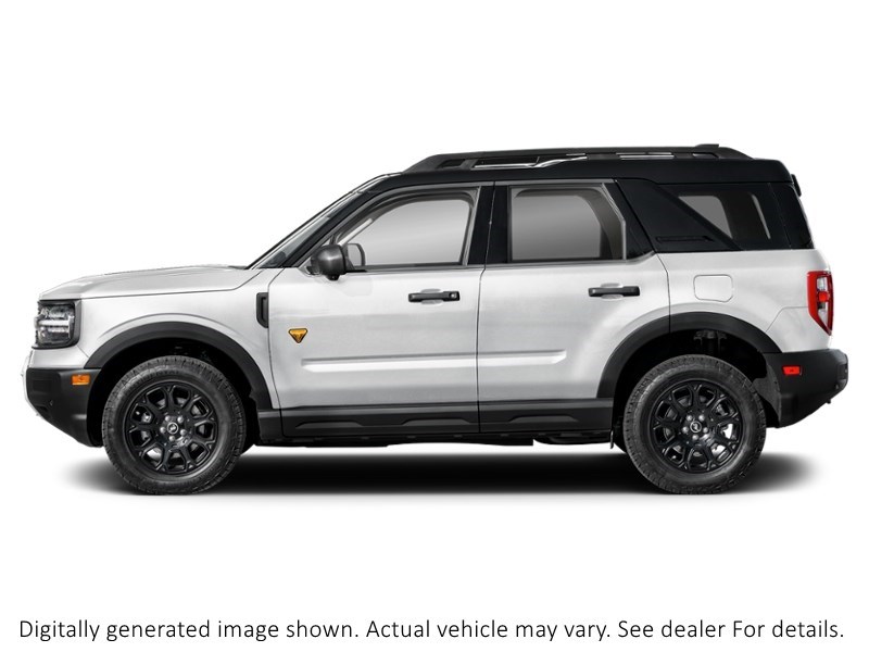 2026 Ford Bronco Sport Badlands 4X4 Space White Metallic  Shot 3