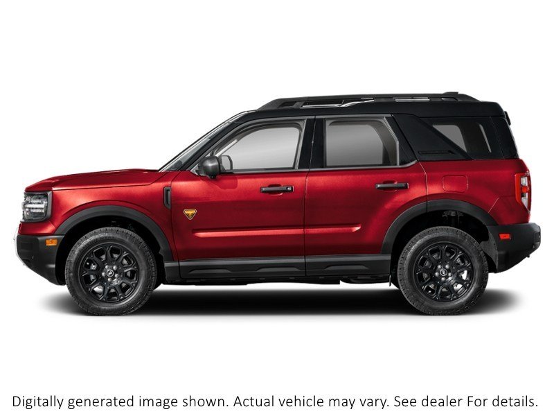 2026 Ford Bronco Sport Badlands 4X4 Ruby Red Metallic Tinted Clearcoat  Shot 29