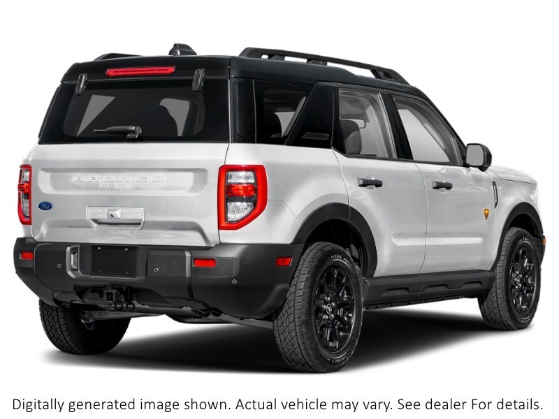 2026 Ford Bronco Sport Badlands 4X4 Space White Metallic  Shot 6